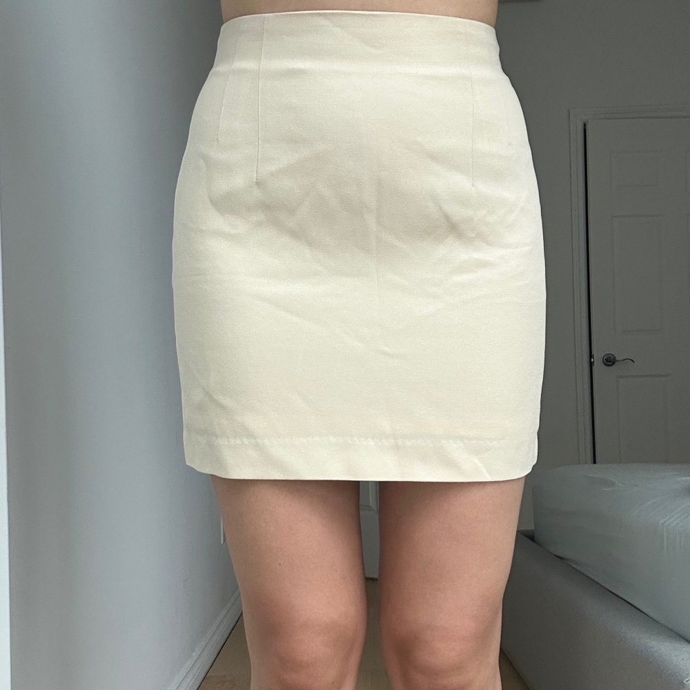 VINTAGE YELLOW PENCIL SKIRT